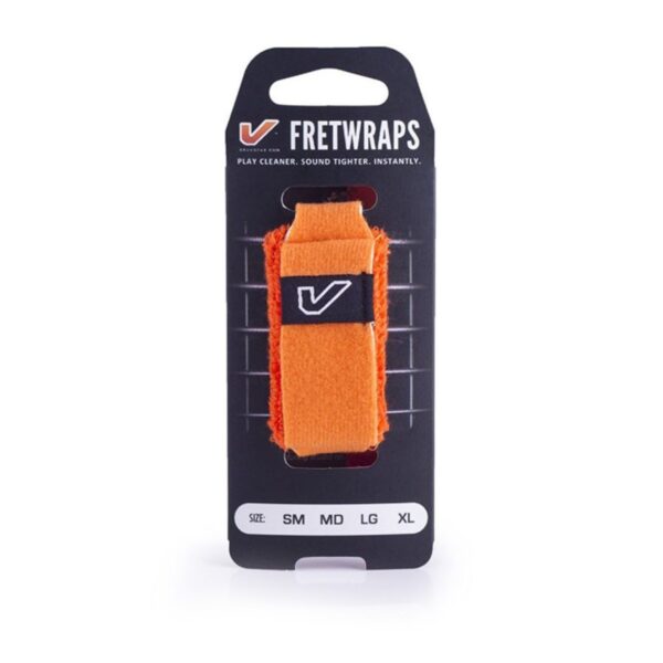Gruv Gear FretWraps HD Flare Orange 1-Pack Medium - Image 1