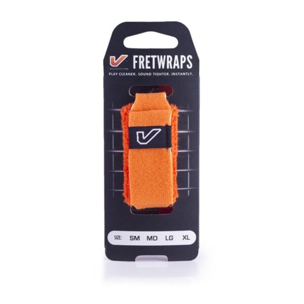 Gruv Gear FretWraps HD Flare Orange 1-Pack Large - Image 1