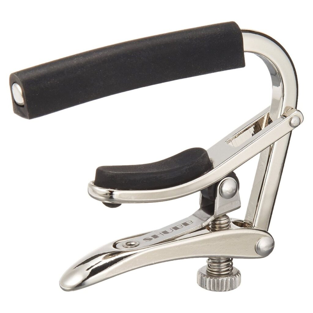 Shubb C1 Steel String Guitar Capo Polished Nickel