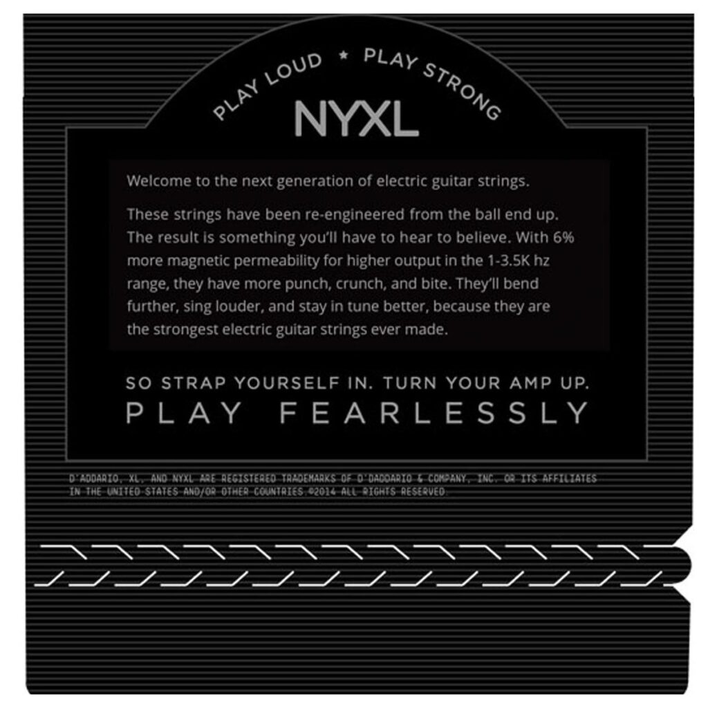 DAddario NYXL1052 Nickel Wound Light/Heavy 10-52