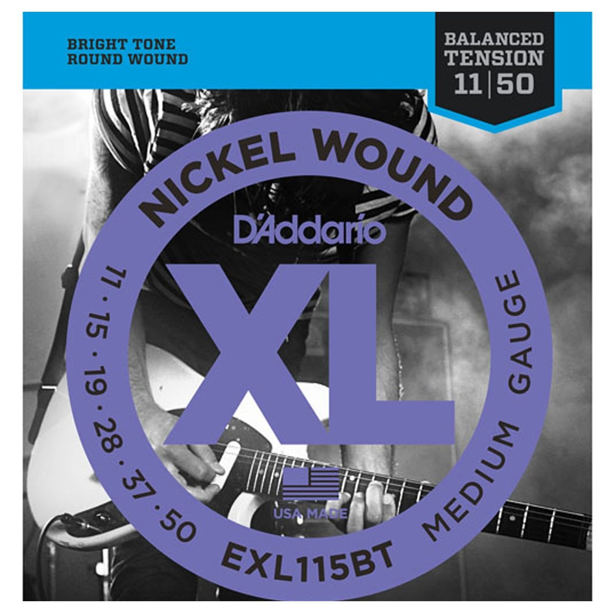 DAddario EXL115BT Nickel Wound Balanced Tension Medium 11-50 - Image 1