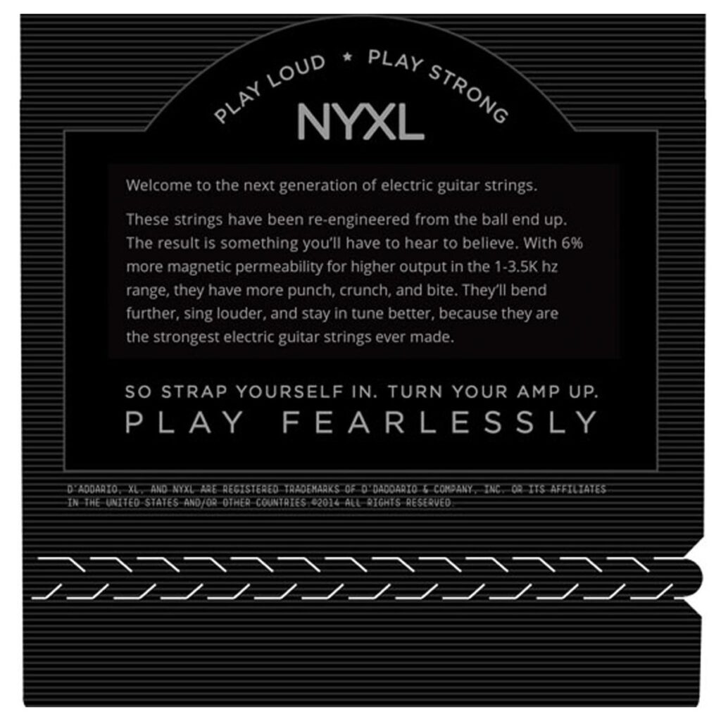 DAddario NYXL0946 Nickel Wound Super Light Top/Regular Bottom 09-46