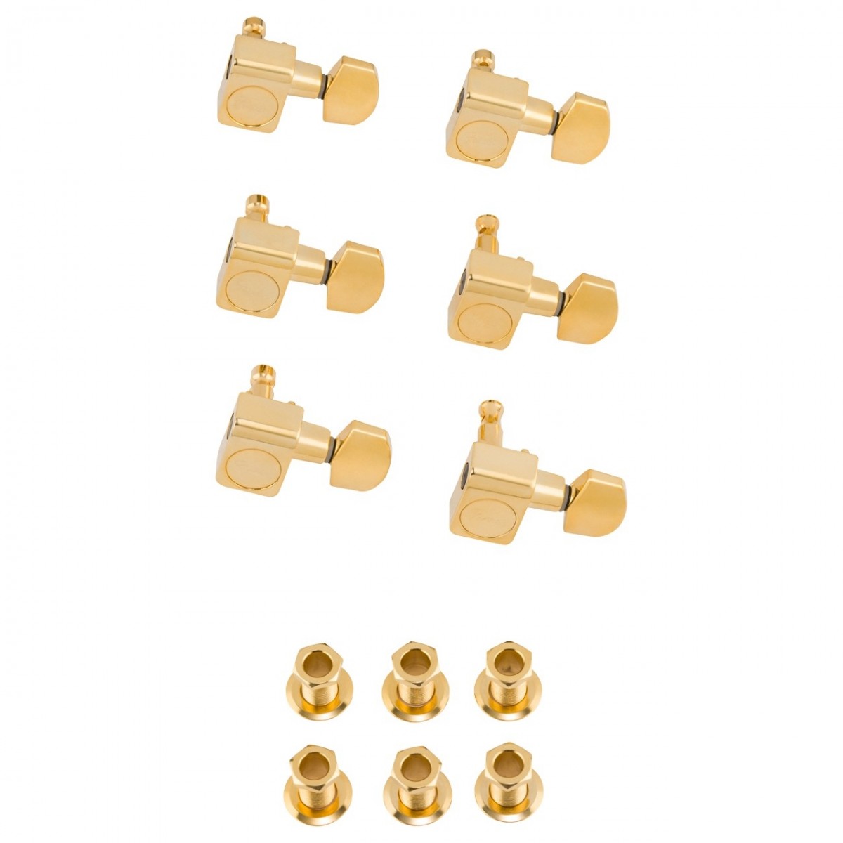 Fender American Standard Series Stratr/Tele Tuning Machines Gold (6) - Image 1