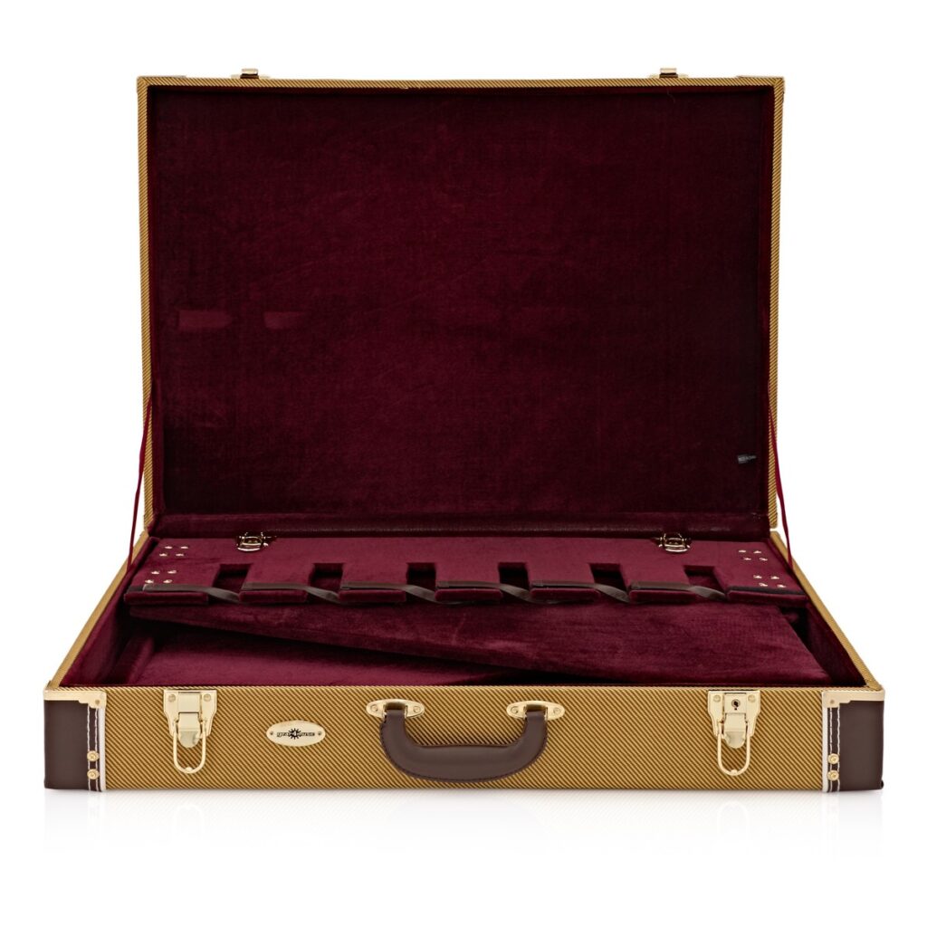 6 Guitar Rack Case Tweed