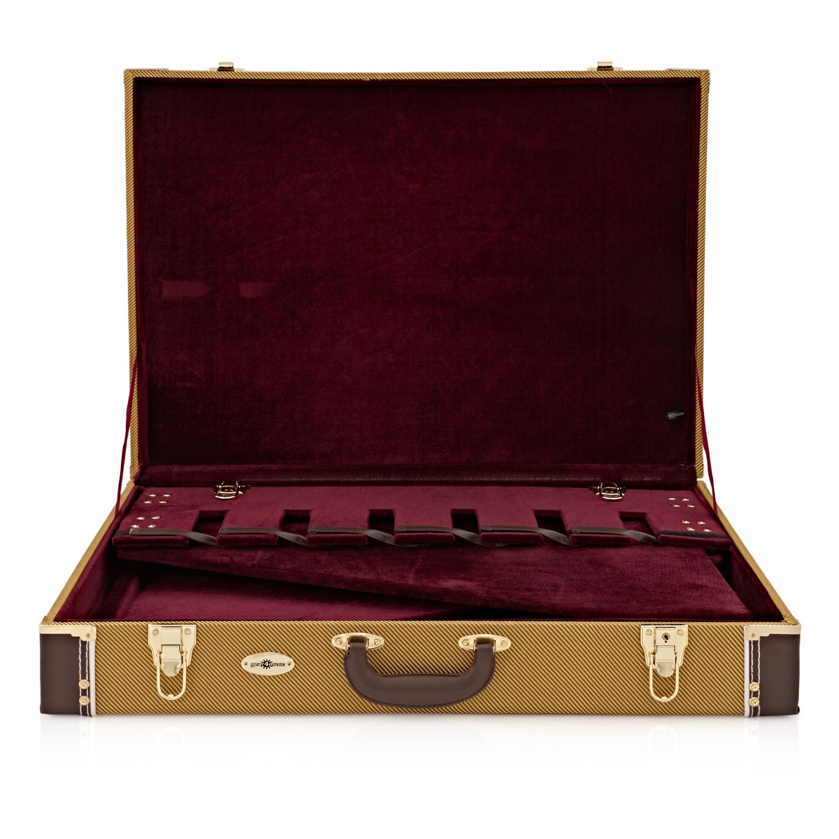 6 Guitar Rack Case Tweed - Image 4