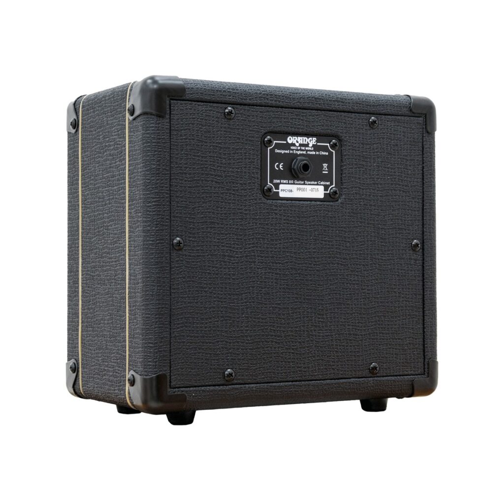 Orange PPC108 1x8 Speaker Cab Black