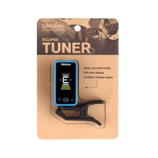 DAddario PW-CT-17BU Eclipse Tuner Blue - Image 4