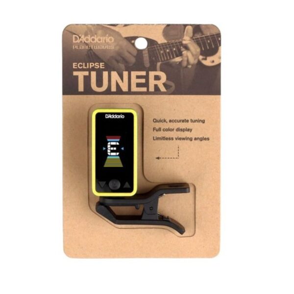 DAddario PW-CT-17YL Eclipse Tuner Yellow - Image 4
