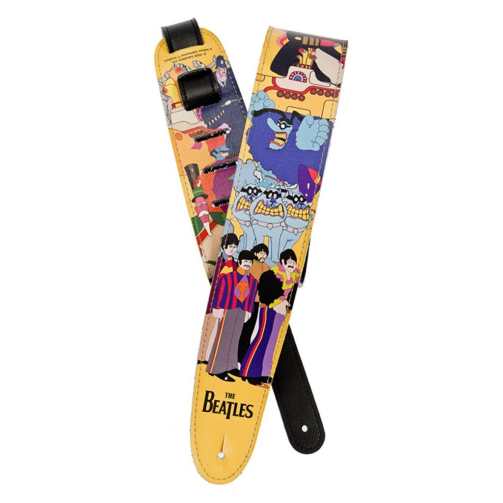 DAddario 25LB06 Beatles Guitar Strap Yellow Submarine