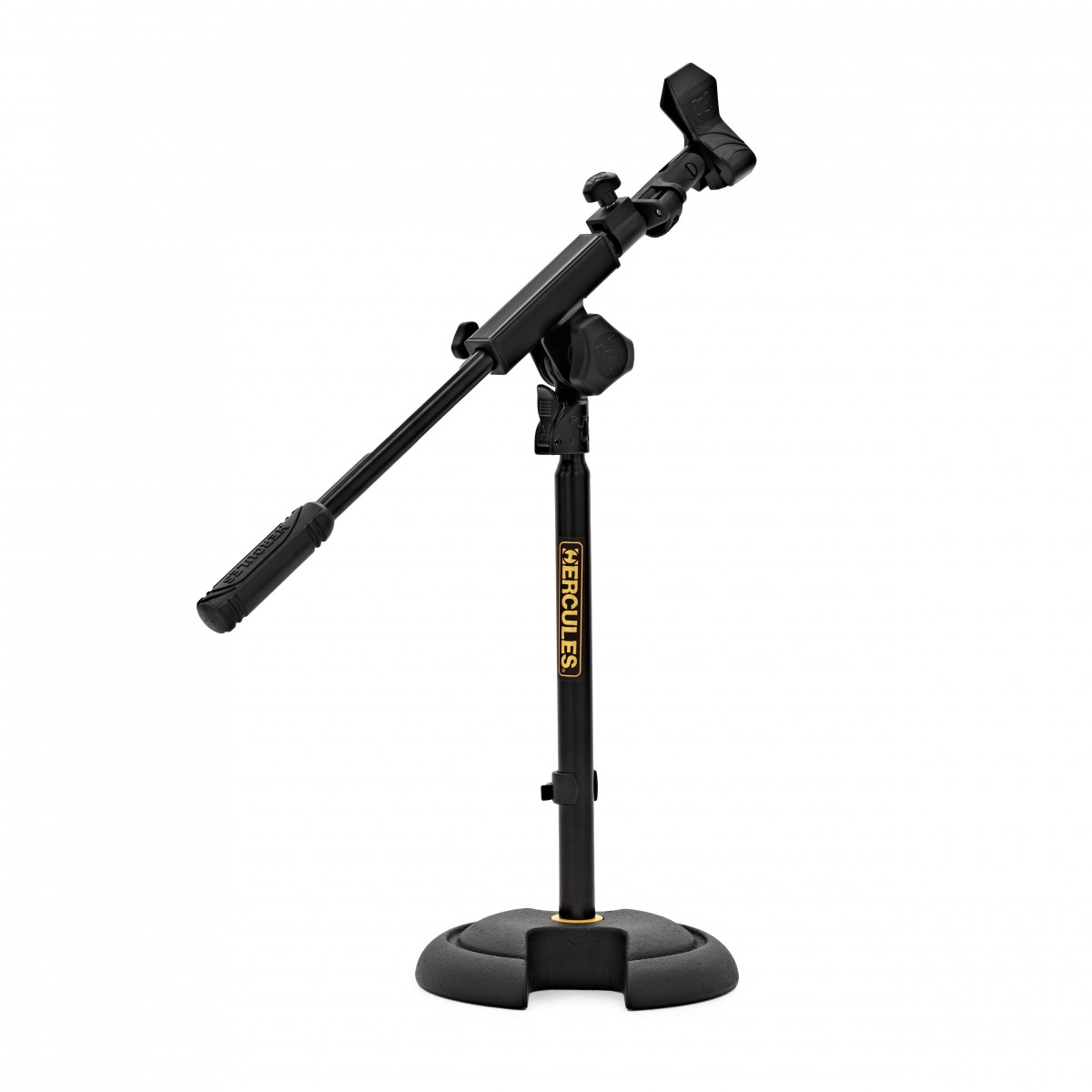 Hercules MS120B H Base Mini Boom Stand With Ez Mic Clip - Image 1