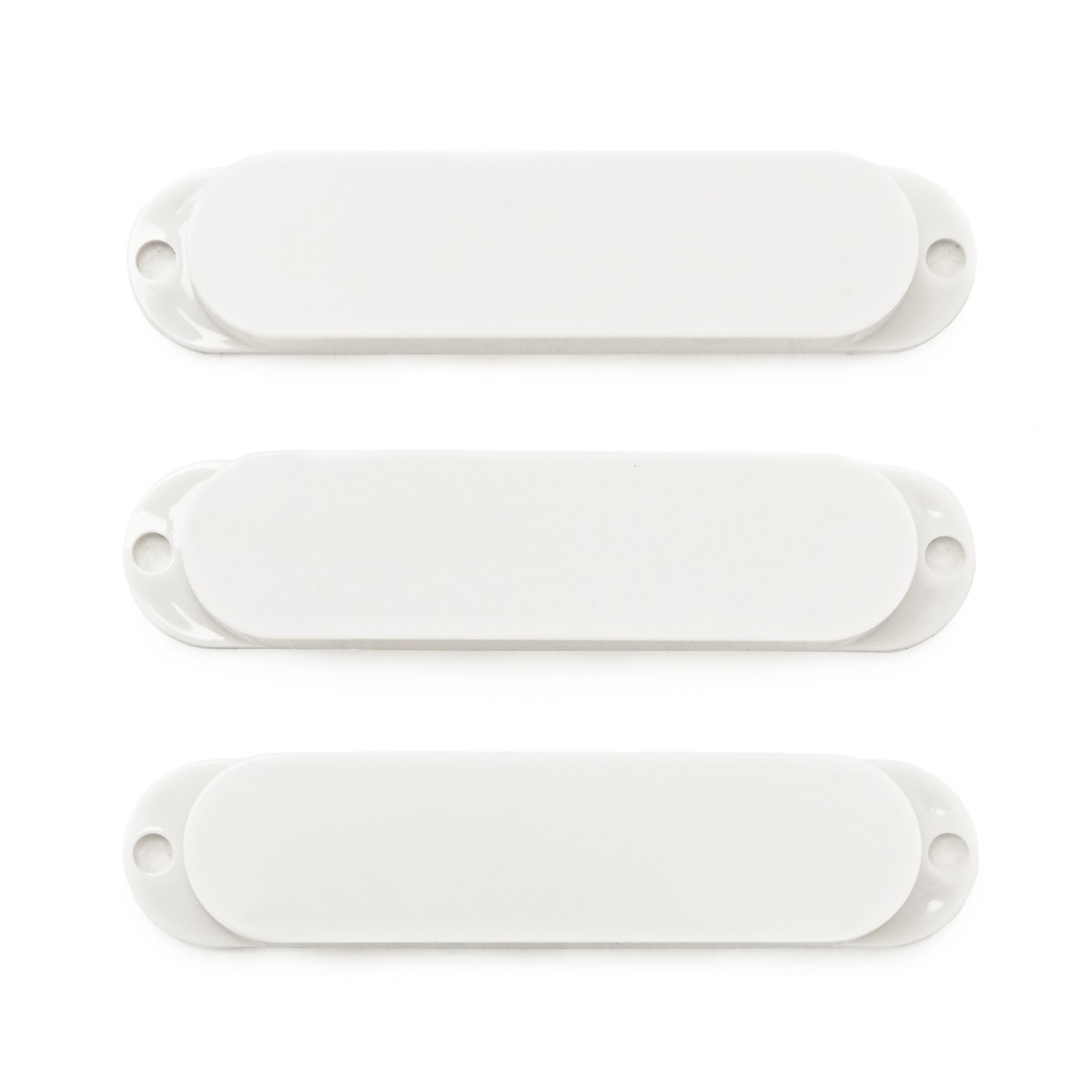 Guitarworks Single Coil Pickup Cover White (Pack of 3) - Image 1