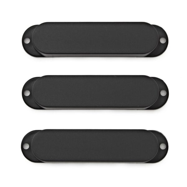 Guitarworks Single Coil Pickup Cover Black (Pack of 3) - Image 1
