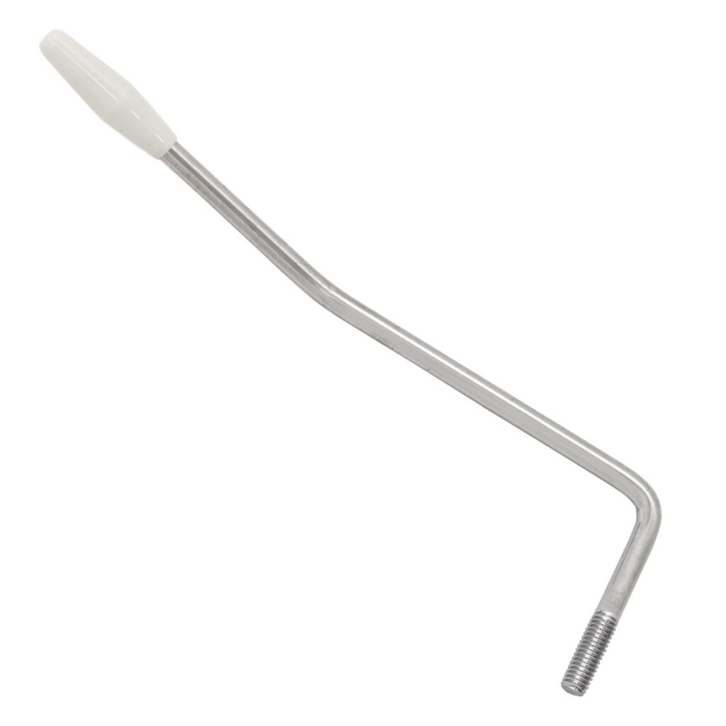 Guitarworks Tremolo Bar Chrome White Tip