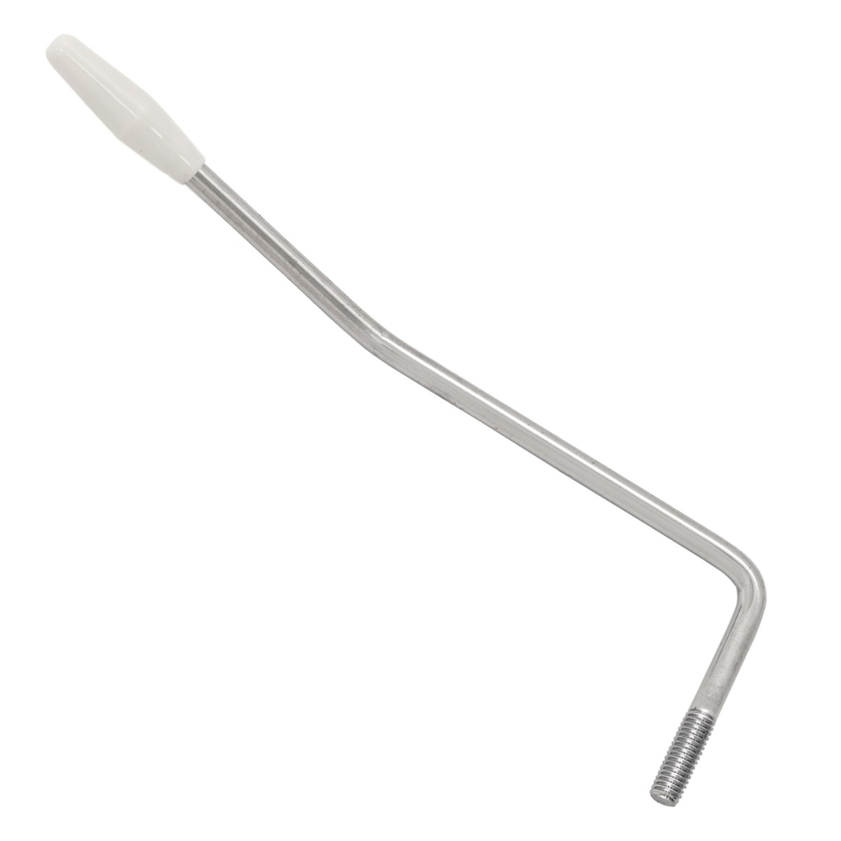 Guitarworks Tremolo Bar Chrome White Tip - Image 1