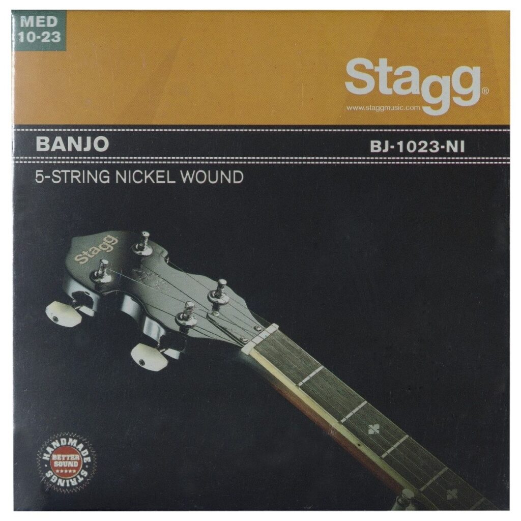 Stagg Banjo 5 String Set Nickle Medium