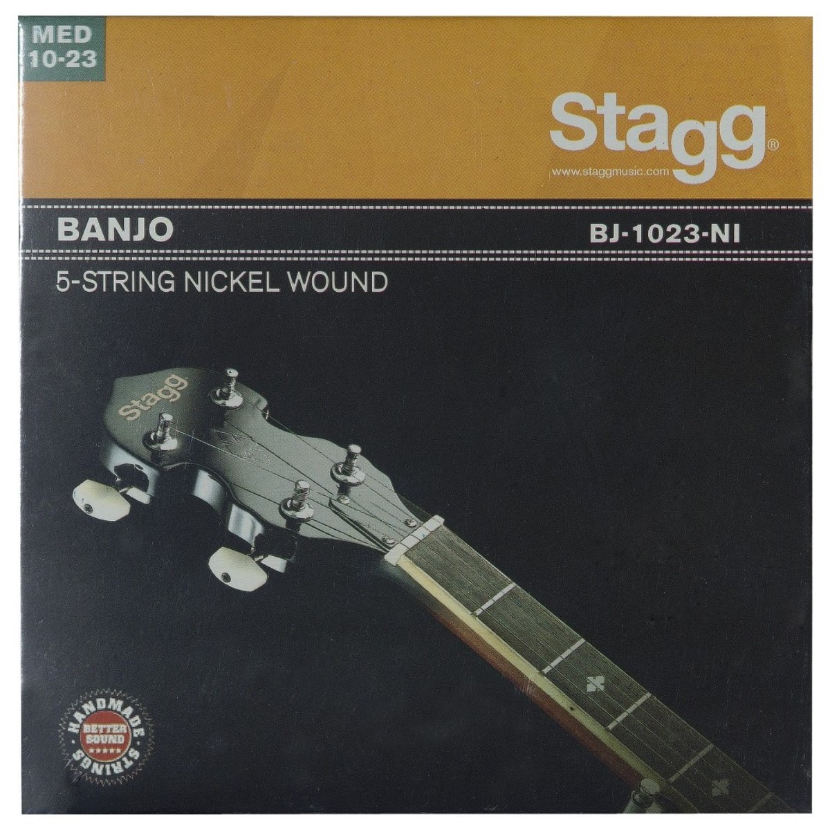 Stagg Banjo 5 String Set Nickle Medium - Image 1
