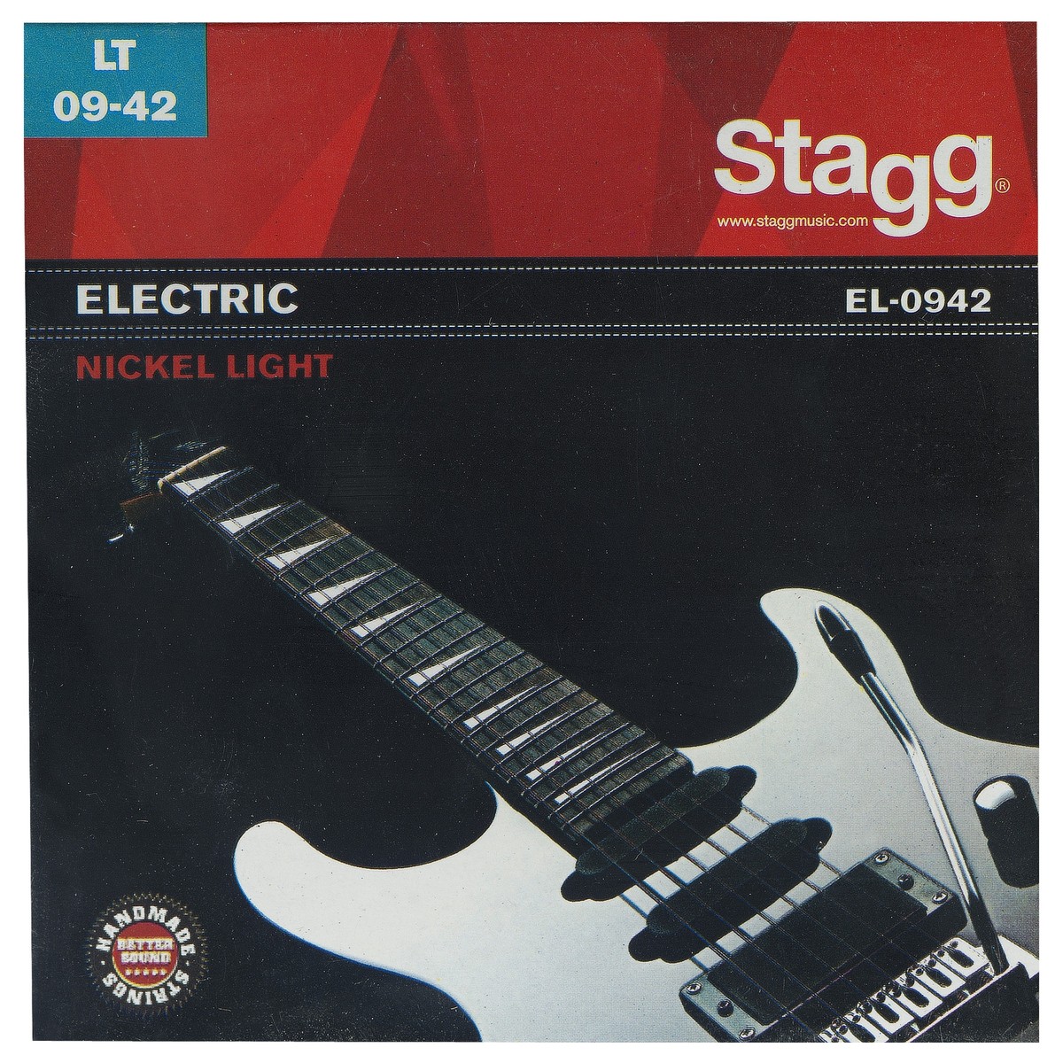 Stagg Electric String Set Nickel Plated Light - Image 1