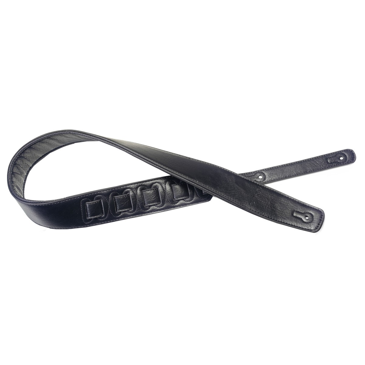 Stagg Padded Leatherette Strap Black - Image 1