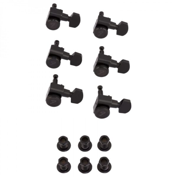 Fender Locking Stratocaster/Telecaster Tuning Machines Black - Image 1