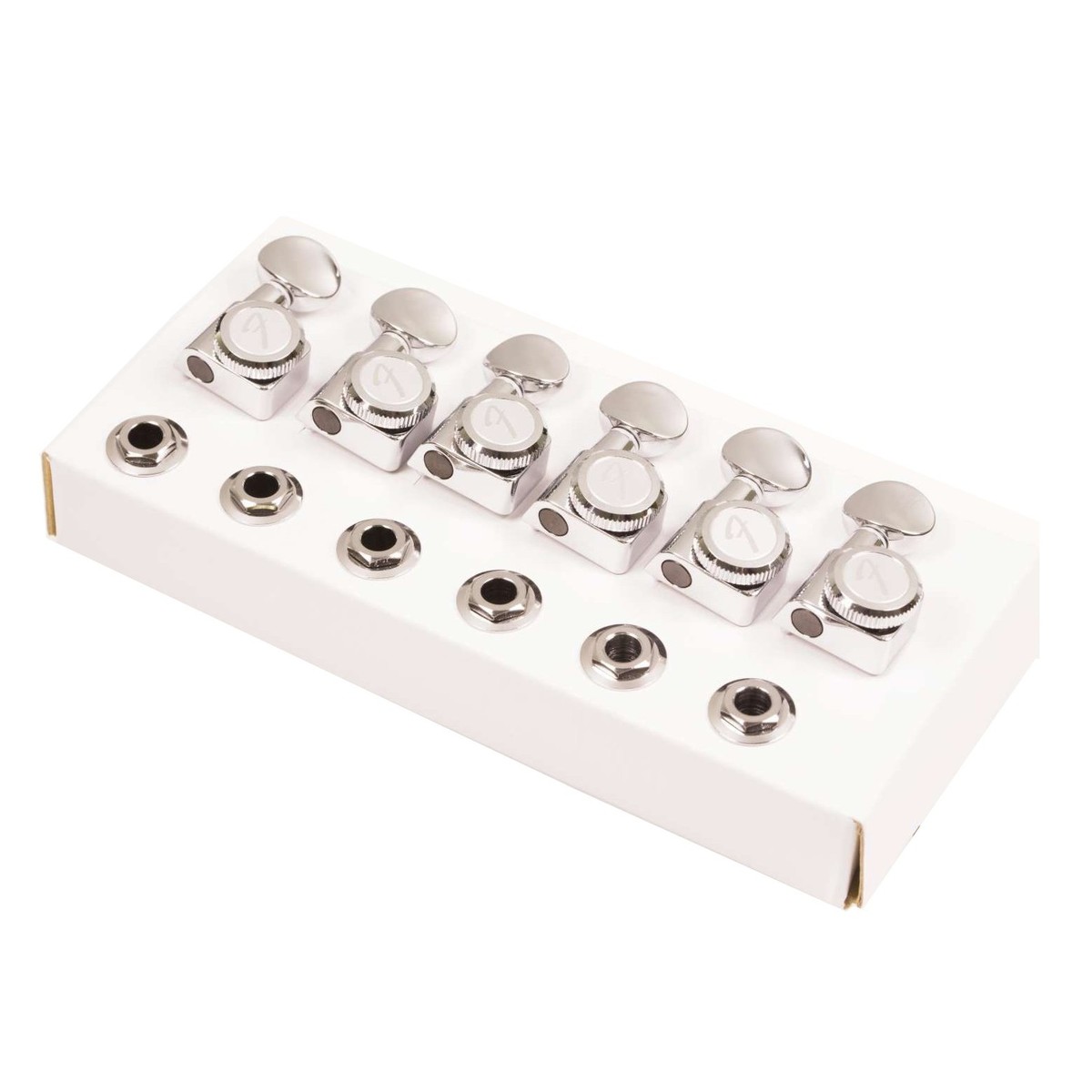Fender Stratocaster/Telecaster Tuners/Machineheads Chrome - Image 1