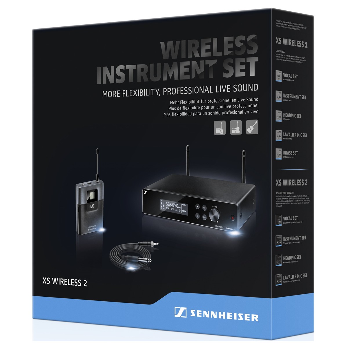Sennheiser XSW 2-CI1 Wireless Instrument System GB Band - Image 2