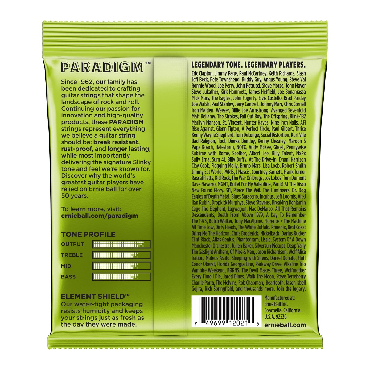Ernie Ball P02021 Paradigm Regular Slinky 10-46 - Image 2