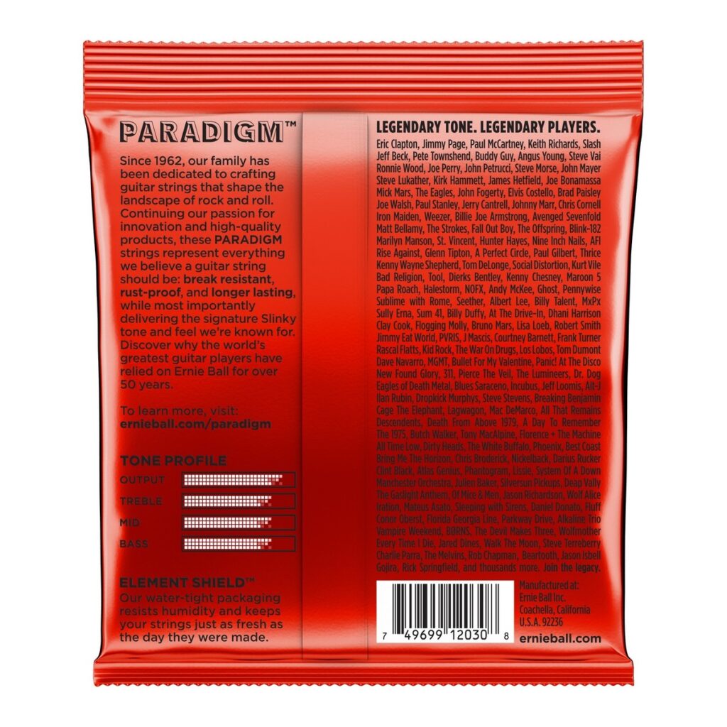 Ernie Ball 2030 Paradigm Skinny Top Heavy Bottom 7-String 10-62