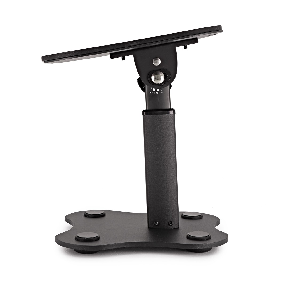 Deluxe Tilting Desktop Monitor Stands Pair - Image 3