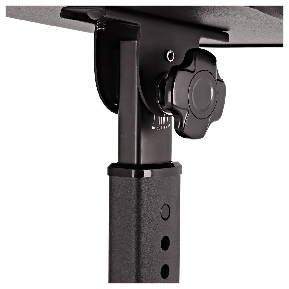 Deluxe Tilting Desktop Monitor Stands Pair - Image 4