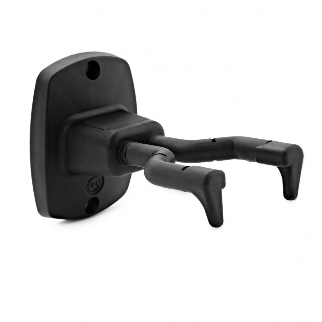K&M 16240 Guitar Wall Mount Black