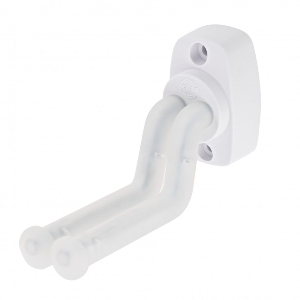 K&M 16280 Guitar Wall Mount White