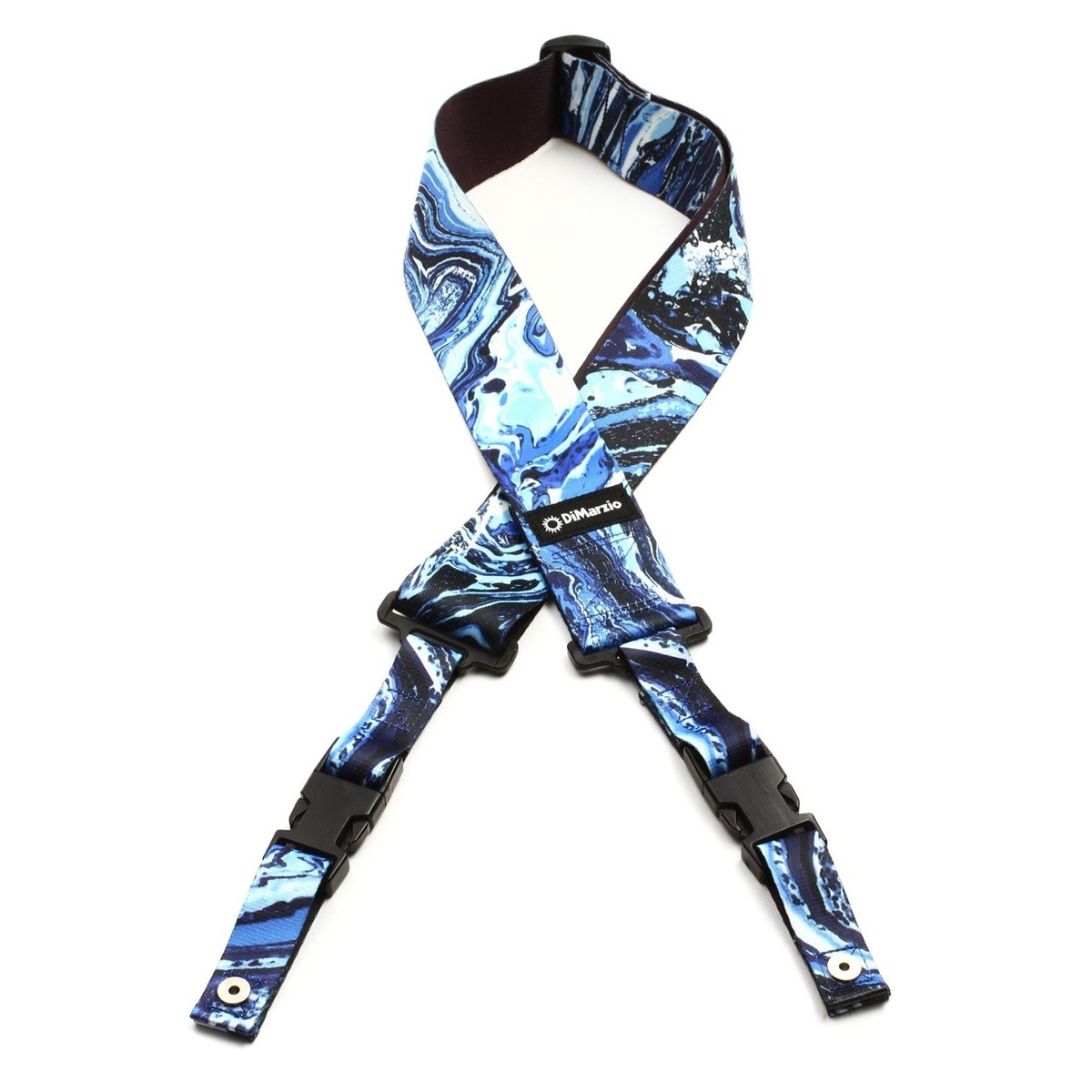DiMarzio DD2240 Cliplock Steve Vai Strap Blue Universe - Image 2