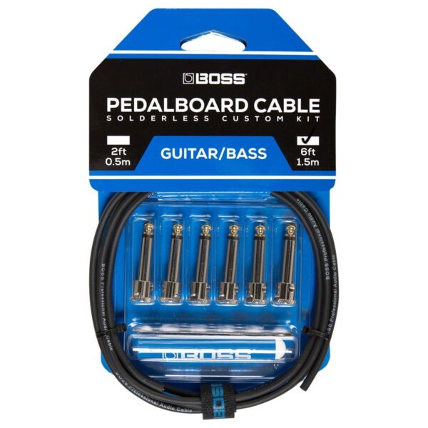 Boss BCK-6 Solderless Pedalboard Patch Cable Kit - Image 1