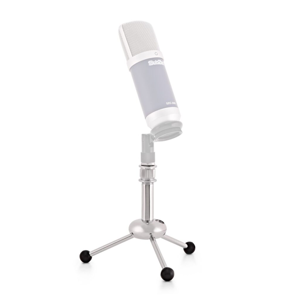 Small Table Top Microphone Tripod Stand
