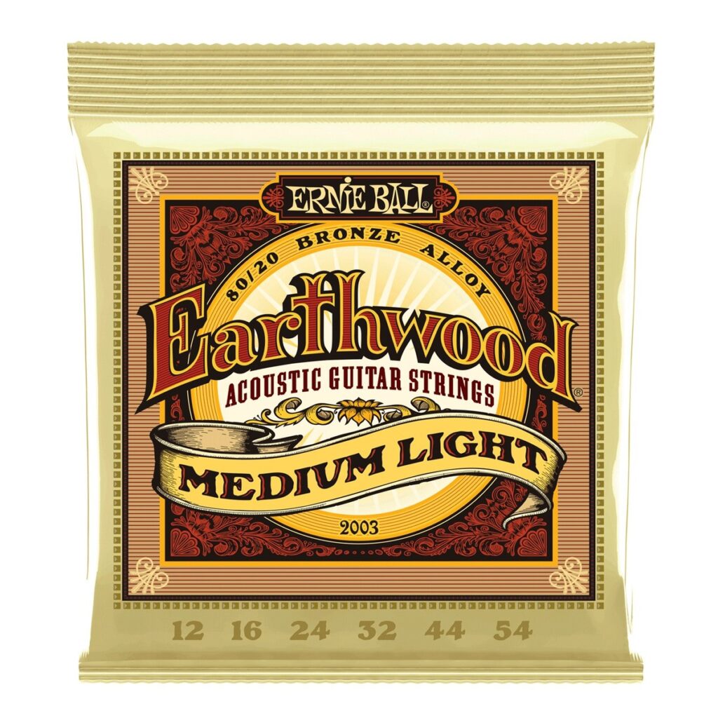 Ernie Ball Earthwood 2003 80/20 Bronze Medium/Light Set