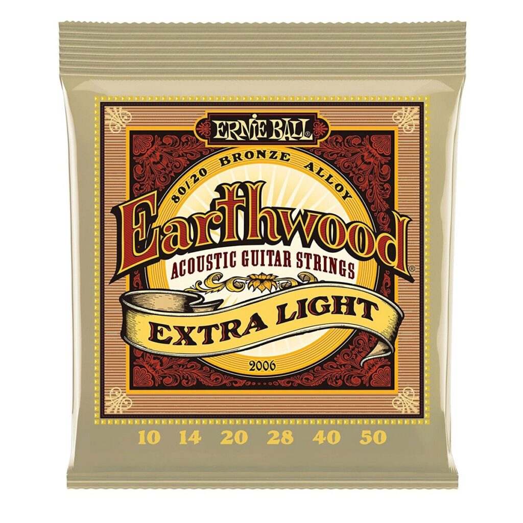 Ernie Ball Earthwood 2006 80/20 Bronze Extra-Light Set 10-50