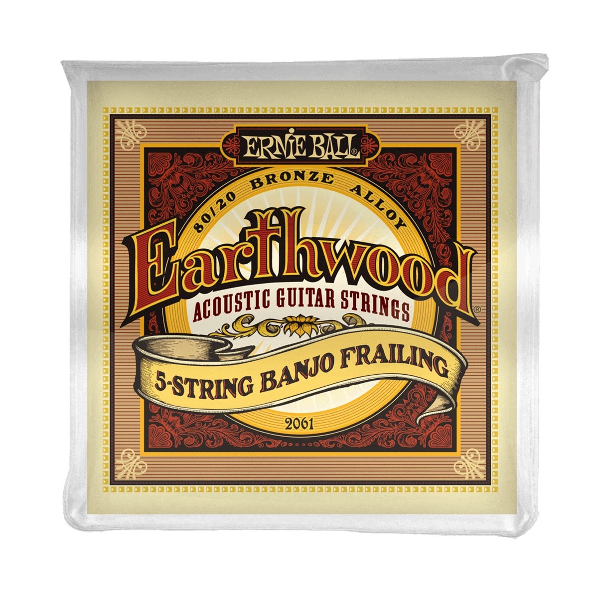 Ernie Ball Earthwood 2061 5-String Banjo Frailing Loop Set - Image 1