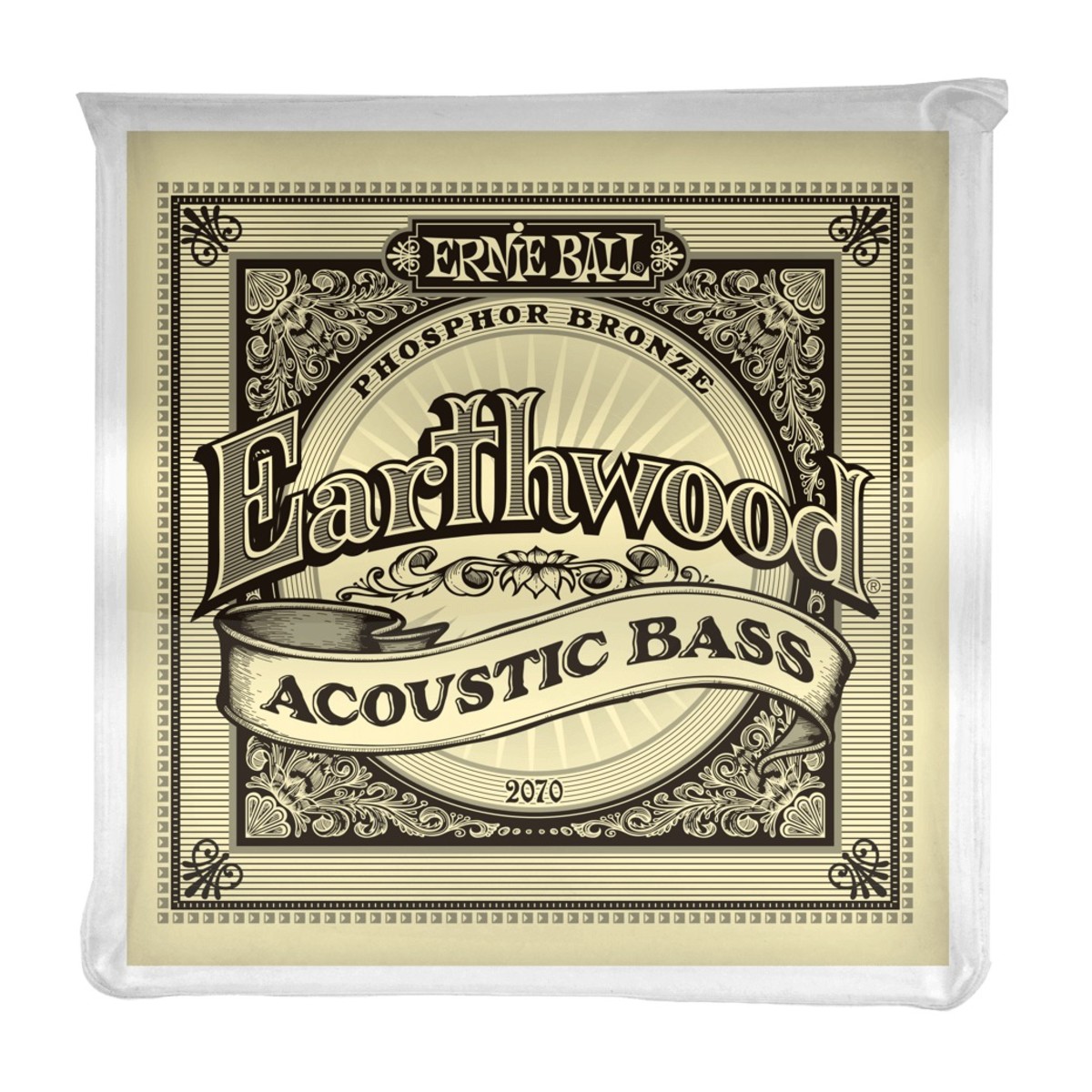 Ernie Ball Earthwood 2070 Acoustic Bass Set - Image 1