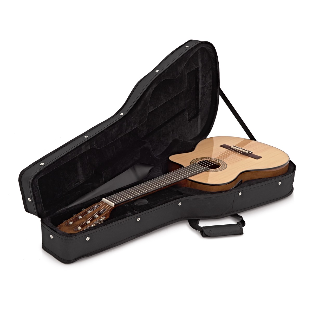 Fitted Foam Classical Guitar Case - Image 4