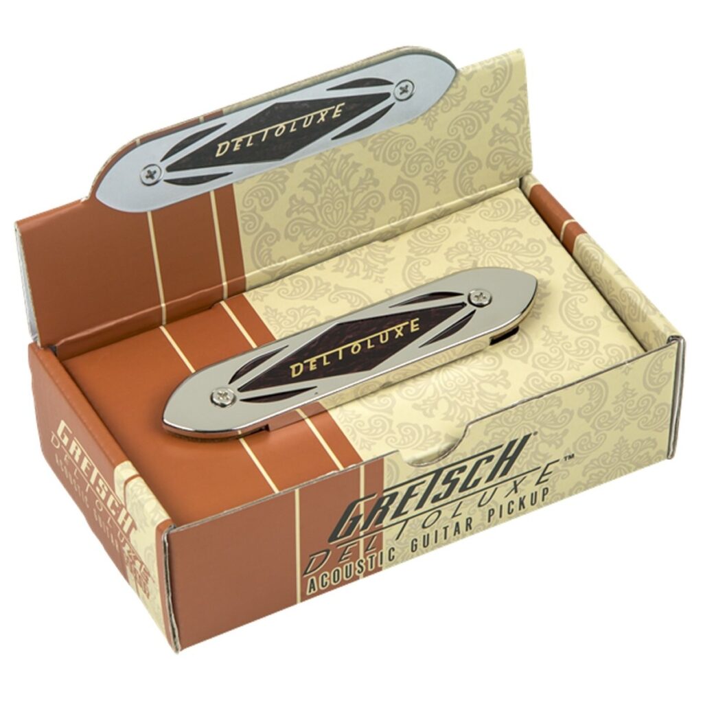 Gretsch Deltoluxe Acoustic Guitar Pickup Chrome