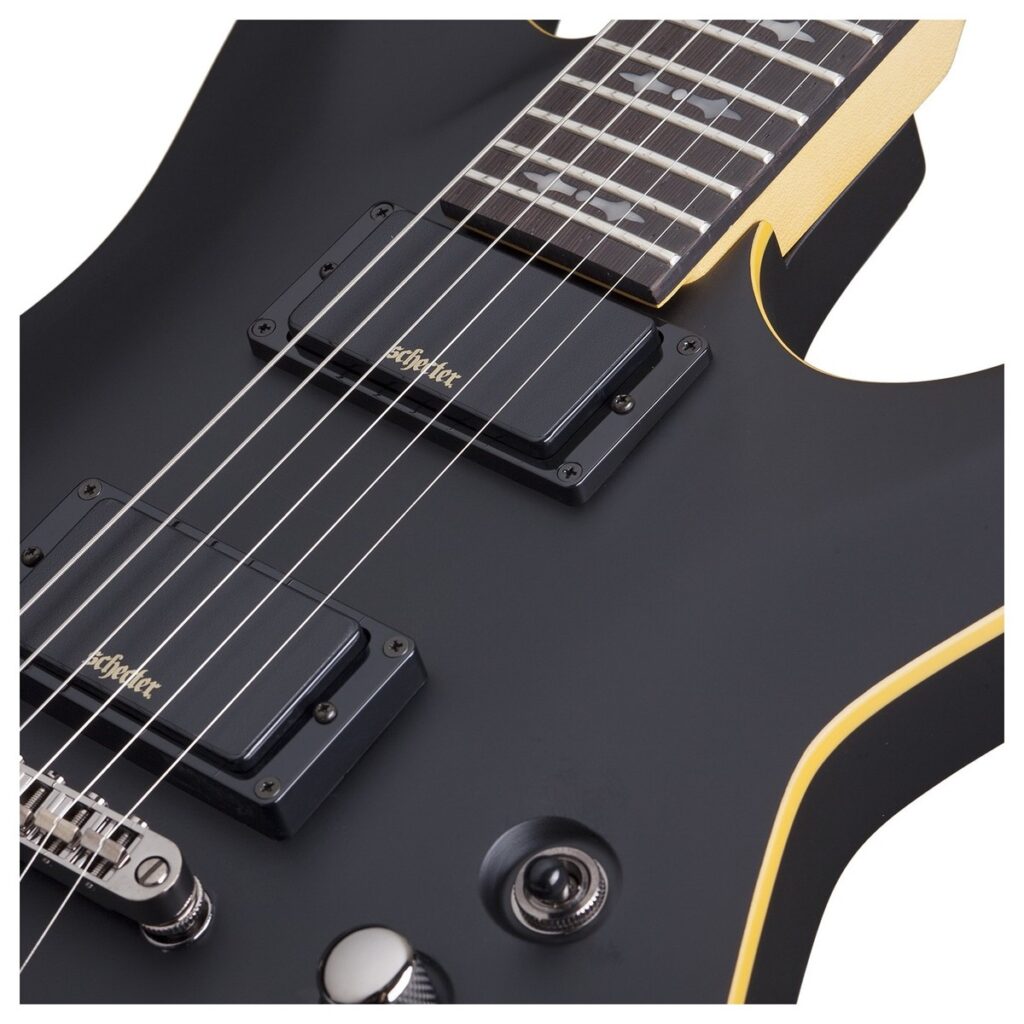 Schecter Demon-6 Aged Black Satin