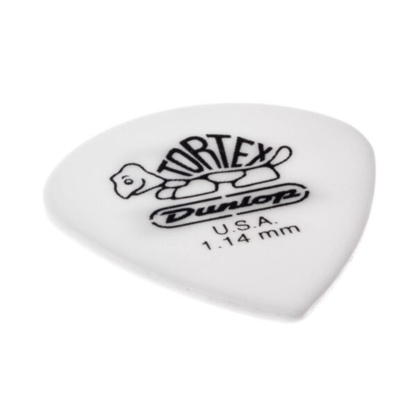 Dunlop Tortex White Jazz III 1.14mm 12 Pick Pack - Image 2
