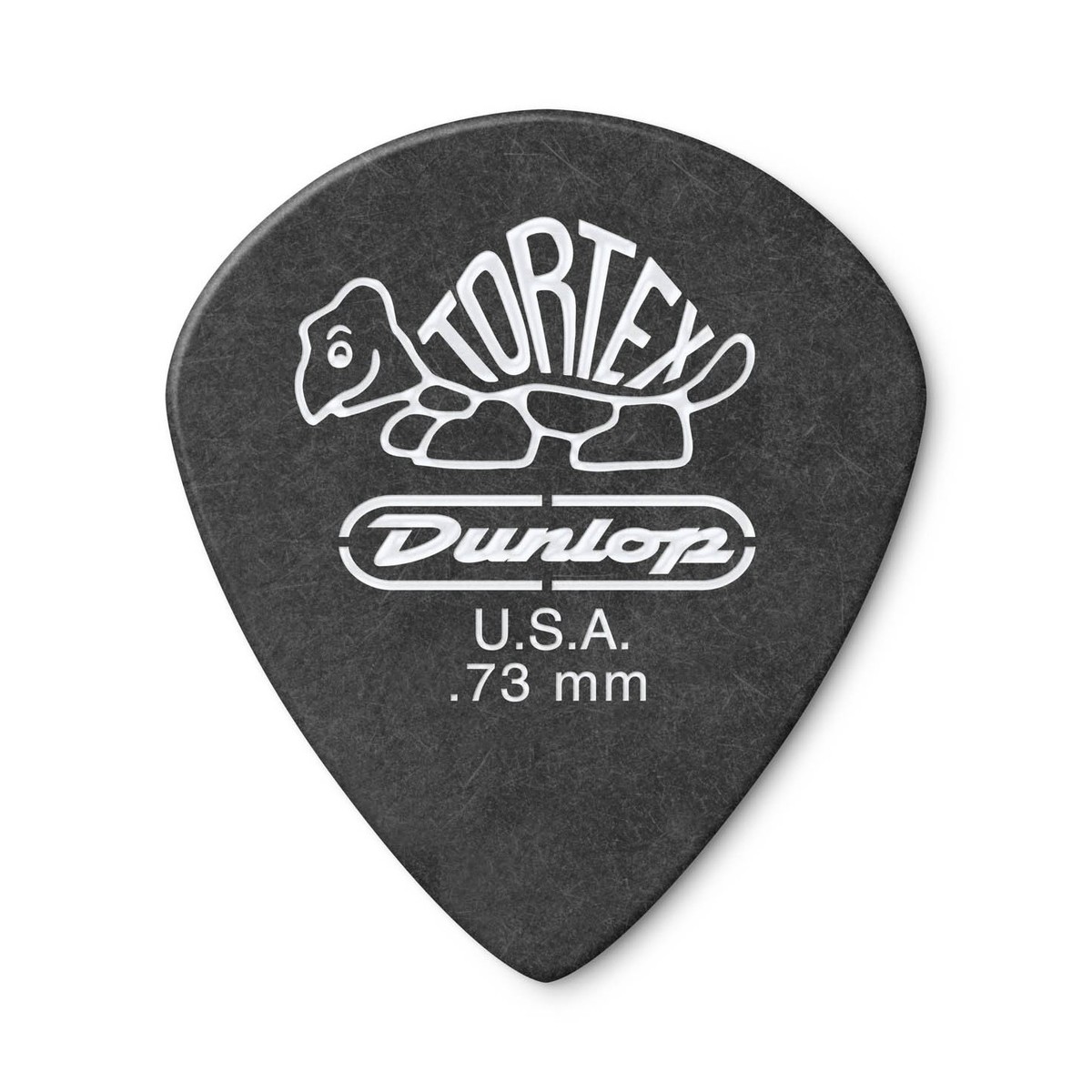 Dunlop Tortex Pitch Black Jazz III 0.73mm 12 Pick Pack - Image 1