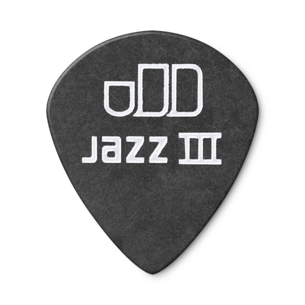 Dunlop Tortex Pitch Black Jazz III 0.73mm 12 Pick Pack