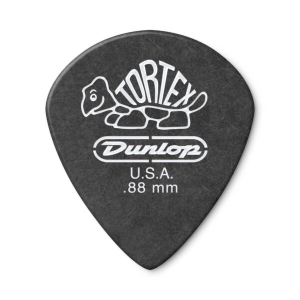 Dunlop Tortex Pitch Black Jazz III .88mm 12 Pick Pack - Image 1