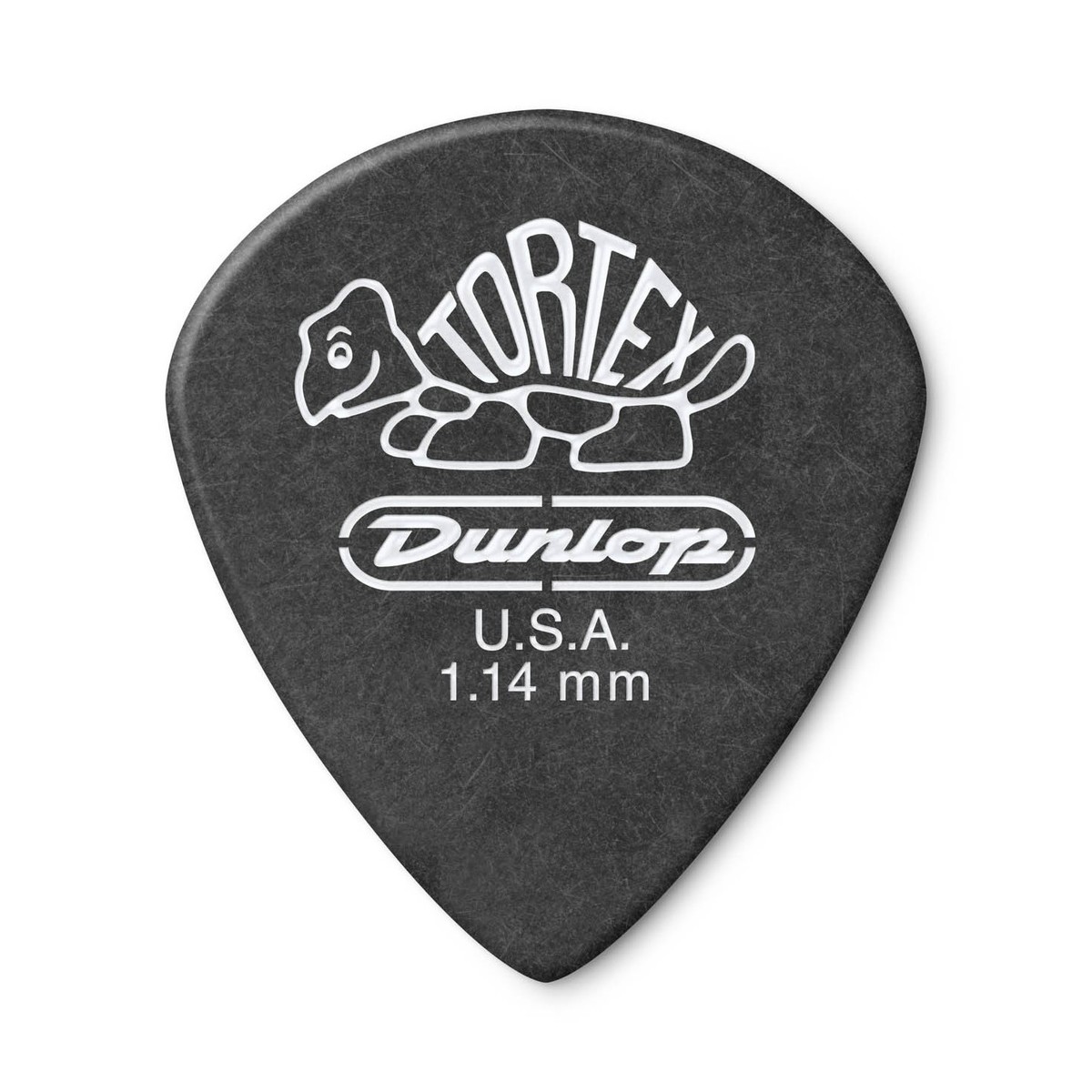 Dunlop Tortex Pitch Black Jazz III 1.14mm 12 Pick Pack - Image 1