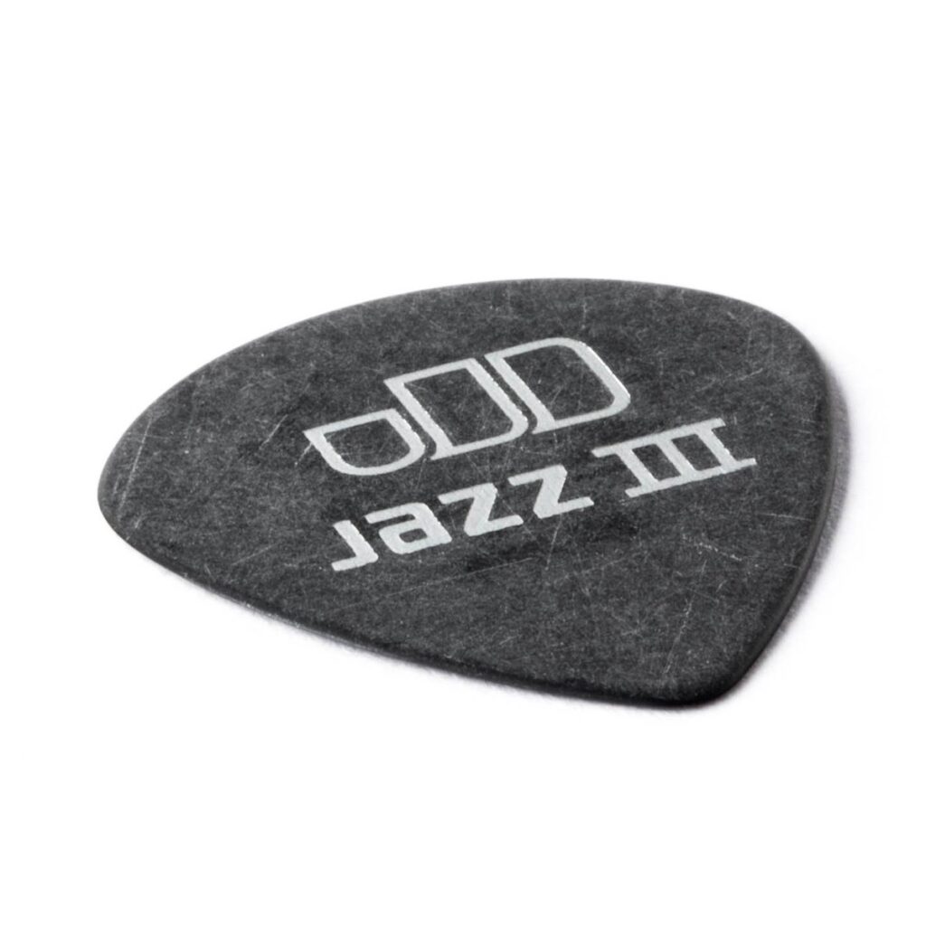 Dunlop Tortex Pitch Black Jazz III 1.14mm 12 Pick Pack