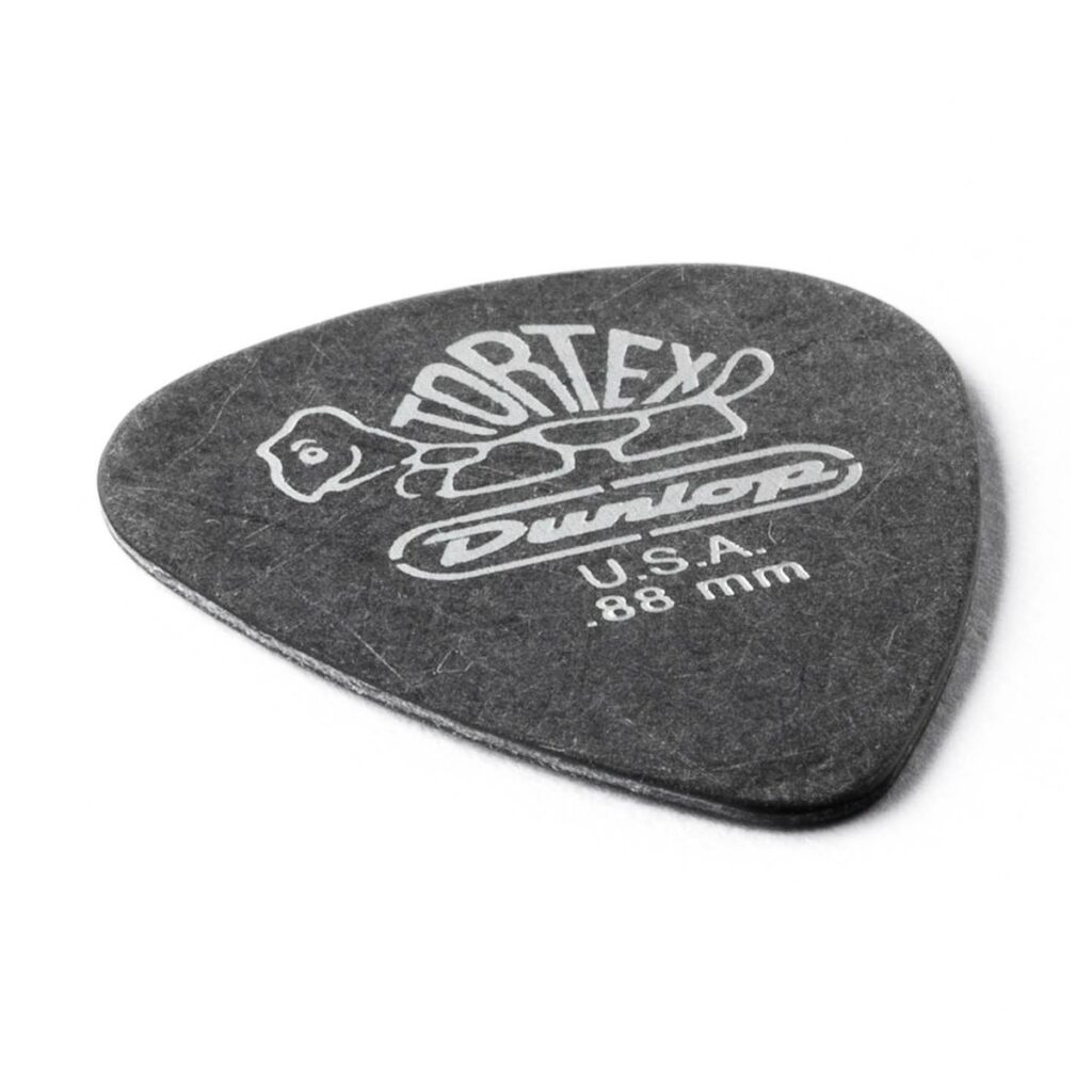 Dunlop Tortex Pitch Black Standard 0.88mm 12 Pick Pack