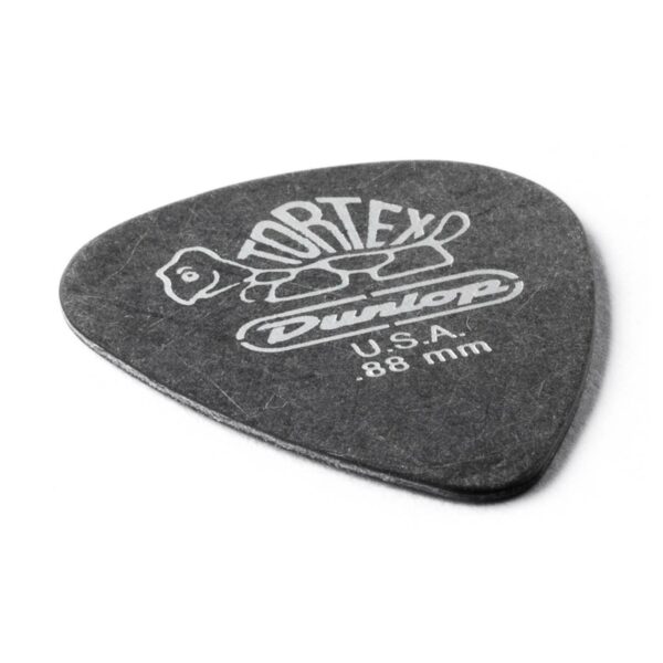 Dunlop Tortex Pitch Black Standard 0.88mm 12 Pick Pack - Image 2