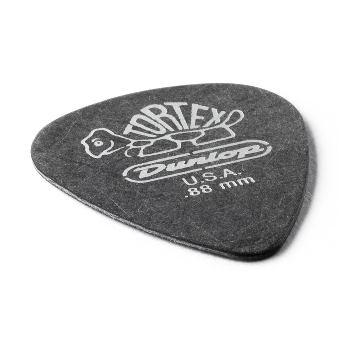 Dunlop Tortex Pitch Black Standard 0.88mm 12 Pick Pack - Image 2